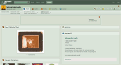 Desktop Screenshot of ialexandernash.deviantart.com