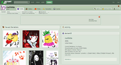 Desktop Screenshot of cuchinta.deviantart.com