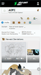 Mobile Screenshot of aofc.deviantart.com
