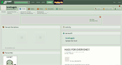 Desktop Screenshot of lovehugplz.deviantart.com