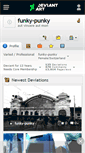 Mobile Screenshot of funky-punky.deviantart.com