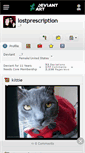 Mobile Screenshot of lostprescription.deviantart.com