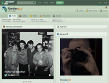 Tablet Screenshot of fjordian.deviantart.com