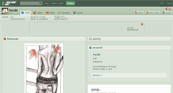 Desktop Screenshot of incubi.deviantart.com