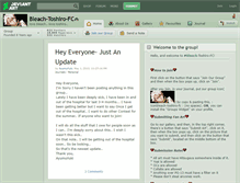 Tablet Screenshot of bleach-toshiro-fc.deviantart.com