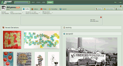 Desktop Screenshot of dirtyanna.deviantart.com