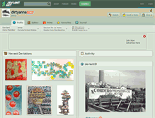 Tablet Screenshot of dirtyanna.deviantart.com