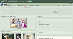 Desktop Screenshot of faidoi.deviantart.com