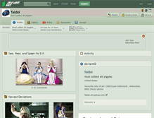 Tablet Screenshot of faidoi.deviantart.com