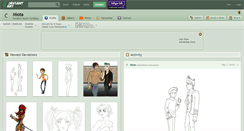 Desktop Screenshot of miota.deviantart.com