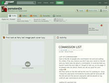 Tablet Screenshot of pornolord26.deviantart.com
