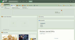 Desktop Screenshot of chobits93.deviantart.com