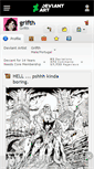 Mobile Screenshot of grifth.deviantart.com