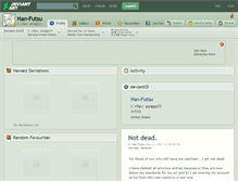 Tablet Screenshot of han-futsu.deviantart.com