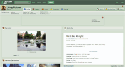 Desktop Screenshot of living-pictures.deviantart.com