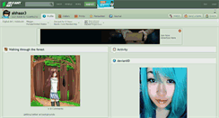 Desktop Screenshot of aishaax3.deviantart.com