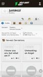 Mobile Screenshot of justdezzi.deviantart.com