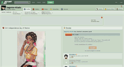 Desktop Screenshot of kagome-misato.deviantart.com