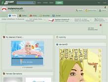 Tablet Screenshot of moianonoush.deviantart.com