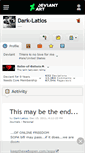Mobile Screenshot of dark-latios.deviantart.com
