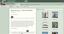 Desktop Screenshot of legends-of-toku.deviantart.com
