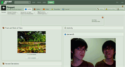 Desktop Screenshot of fireport.deviantart.com