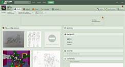 Desktop Screenshot of eb55.deviantart.com