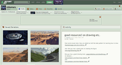 Desktop Screenshot of mikemars.deviantart.com