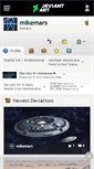 Mobile Screenshot of mikemars.deviantart.com