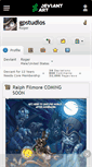 Mobile Screenshot of gpstudios.deviantart.com