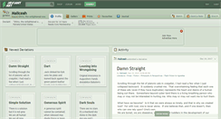 Desktop Screenshot of maliceah.deviantart.com