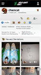 Mobile Screenshot of chaoscat.deviantart.com