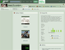 Tablet Screenshot of moped-to-london.deviantart.com