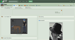 Desktop Screenshot of flosh.deviantart.com