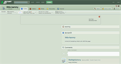 Desktop Screenshot of little-kammy.deviantart.com