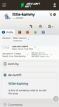 Mobile Screenshot of little-kammy.deviantart.com