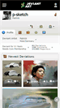 Mobile Screenshot of p-sketch.deviantart.com