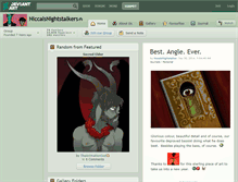 Tablet Screenshot of niccalsnightstalkers.deviantart.com