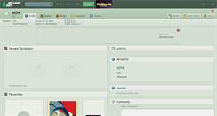 Desktop Screenshot of lol54.deviantart.com