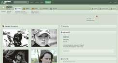 Desktop Screenshot of mahini.deviantart.com