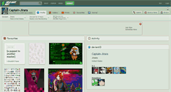Desktop Screenshot of captain-jirara.deviantart.com