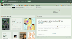 Desktop Screenshot of jacobprimatfp.deviantart.com