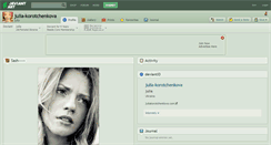 Desktop Screenshot of julia-korotchenkova.deviantart.com
