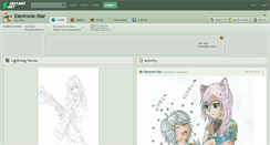 Desktop Screenshot of electronic-star.deviantart.com