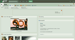 Desktop Screenshot of kivar.deviantart.com