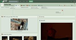 Desktop Screenshot of carola-chan.deviantart.com