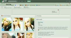 Desktop Screenshot of demi-kay.deviantart.com