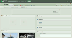 Desktop Screenshot of nthooz.deviantart.com