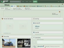 Tablet Screenshot of nthooz.deviantart.com