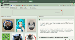 Desktop Screenshot of hamdiggy.deviantart.com